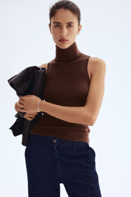Top de lana con cuello alto - H&m фото 2