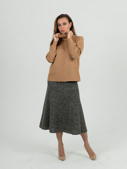 в составе ШЕРСТЬ Теплая юбка - Трика фото 2