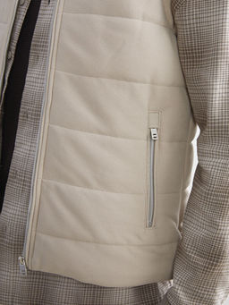 Slim Fit Dik Yaka Erkek ?i?me Yelek