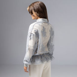 Бомбер с вышивкой, Роскошное решение (new) - Charutti фото 5