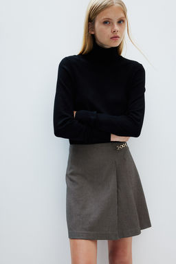 Minifalda con adorno metalico - H&m фото 3