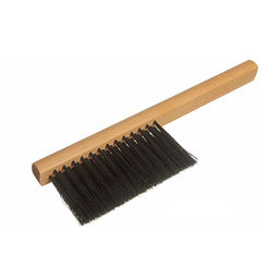 Щетка-сметка деревянная 29х2,5х1,6см, черная щетина 6см, 39 пучков
