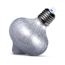 Набор новогодних украшений "Блестящий фонарик" (4шт х 10см)