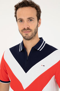 U. S. Polo Assn / Мужская красная футболка - U.s. polo assn фото 2
