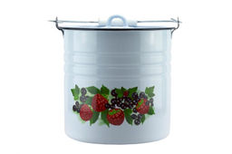 ЭМ_Ведро 12,0 л ДЕКОЛЬ с крышкой арт 1224/4, 02-1224/4, 03-1224/4 Магнитогорск