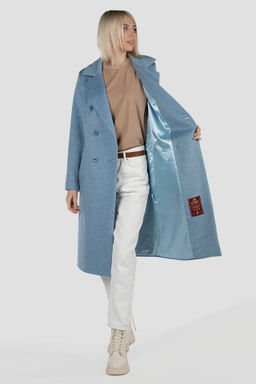 Пальто женское демисезонное (пояс) - El podio фото 2