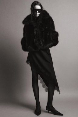 ASYMMETRIC LACE SKIRT ZW COLLECTION - Zara фото 4