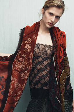 ORIENTAL PRINTED SCARF - Zara фото 2