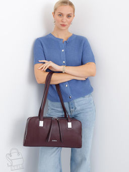 Сумка женская   51172S wine red Velina Fabbiano-Safenta