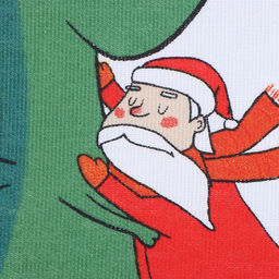 Набор полотенец Доляна Крепких объятий 28х46 см - 2 шт, 100% хл, рогожка 164 г/м2  фото 11