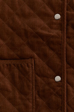 Chaqueta oversize de pana con dise?o guateado - H&m фото 3