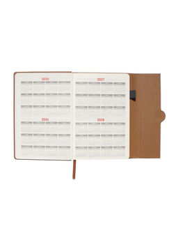 Ежедневник недатированный формат А5, с клапаном, 96 листов, в линейку, пвх, черный - Simaland фото 5