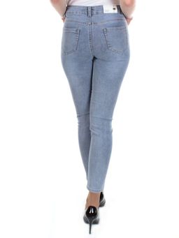 8013 BLUE Джинсы женские ADORNSKY (65% хлопок, 35% полиэстер)