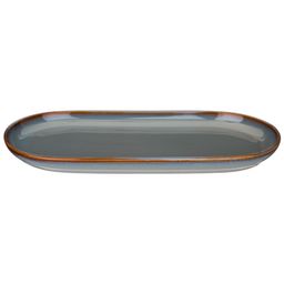 ТАРЕЛКА ОВАЛЬНАЯ BRONCO SOUL KITCHEN 30*14,5*2,5 СМ СИНЯЯ  фото 3