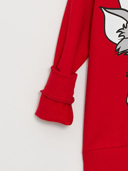 Tom ve Jerry Bask?l? Erkek ?ocuk Hoodie - Waikiki фото 3