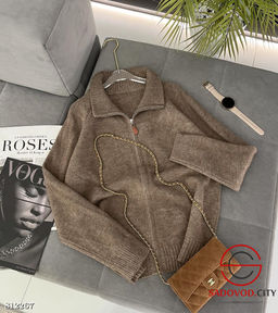 Свитер на замке женский - Bruno фото 5