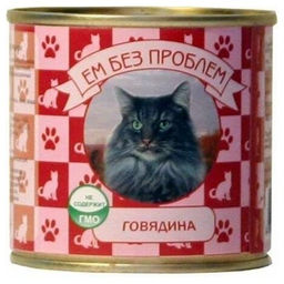 Ем Без Проблем д/кош. ж/б 250 г. Говяд. 1/15 ЕБП000034
