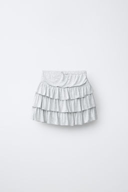 FALDA RAYAS VOLANTES / Gris vigor?