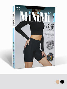 (Minimi) Piuma 260 shorts (шортики с ворсом) (чз) caramello  фото 3