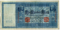 100 марок 1910 года Германия