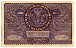1000 марок 1919 года Польша