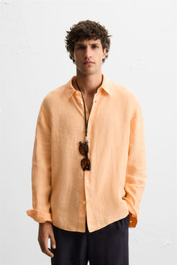 100% LINEN SHIRT - Zara фото 2