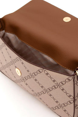 Женская бежевая сумка через плечо - U.s. polo assn фото 6