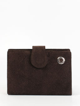 LACCOMA обложка для авто документов LA-3090-З-темно-коричневый натуральная замша