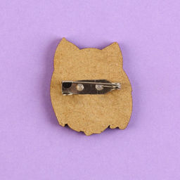 Цена за 2 шт. Значок деревянный Комикс, аниме, 2.9?3.3 см