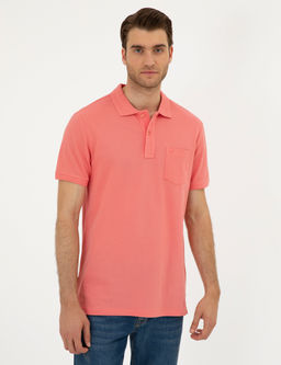 Pembe Regular Fit Basic Ti__rt