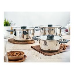 Кастрюля с крышкой Walmer Preston, 1.5 л, цвет хром  фото 9