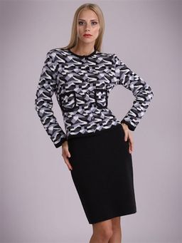 Юбка женская лен, полушерсть