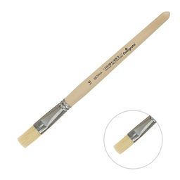 Кисть для рисования, щетина, № 16, Calligrata, плоская, деревянная ручка