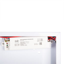 ULP-6060 36W/3950К/EMG IP40 SCHOOL ECO WHITE Светильник светодиодный потолочный универсальный с БАП. Белый свет (3950K). 5250Лм. Корпус белый. В комплекте с и/п. ТМ Uniel.