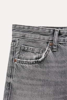 TRF WIDE-LEG MID-RISE FULL LENGTH JEANS - Zara фото 10