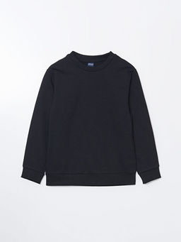 Bisiklet Yaka Erkek ?ocuk Sweatshirt