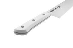 Нож кухонный SamuraHARAKIRI "Шеф серрейтор 208мм, корроз.-стойкая сталь, ABS пластик"