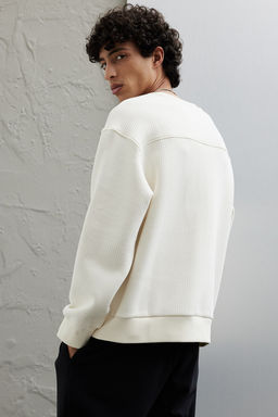 Sudadera en canale Loose Fit - H&m фото 4