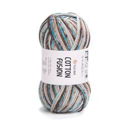 Цена за 5 мотков пряжи COTTON FUSION