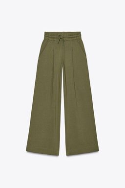 WIDE-LEG TROUSERS - Zara фото 23