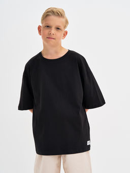 Черная футболка для мальчика - Kogankids фото 5