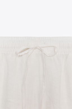MINI SHORTS WITH DRAWSTRING - Zara фото 21