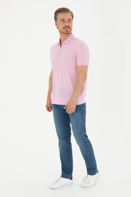 U. S. Polo Assn / Мужская розовая футболка - U.s. polo assn фото 16