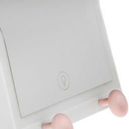 Зеркало KZ-13, настольное, подсветка, АКБ, 400 мАч, USB, хлебушек - Simaland фото 4