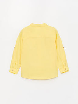 Hakim Yaka Uzun Kollu Basic Erkek Bebek G?mlek - Waikiki фото 2