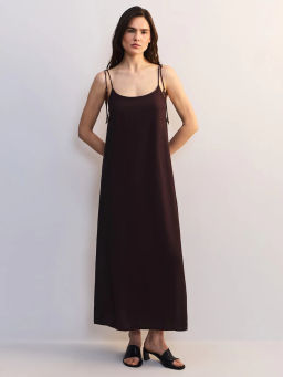 Сарафан изо льна с декоративными бусинами ZR2605012903-27 / Zarina