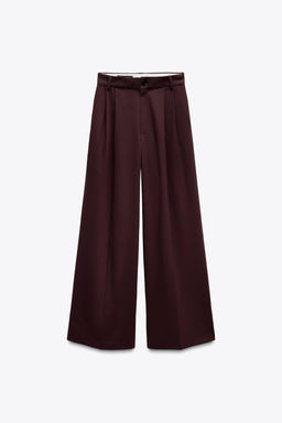 DOUBLE PLEAT TROUSERS - Zara фото 19