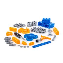 Конструктор Изобретатель - Трактор-погрузчик №1 (141 элемент) (в пакете) - Полесье фото 5