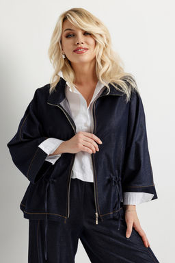 Жакет женский 4511/02/Синий, джинс