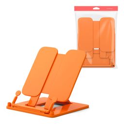 Цена за 1 шт. Подставка для книг пластиковая ErichKrause Neon Solid, оранжевый